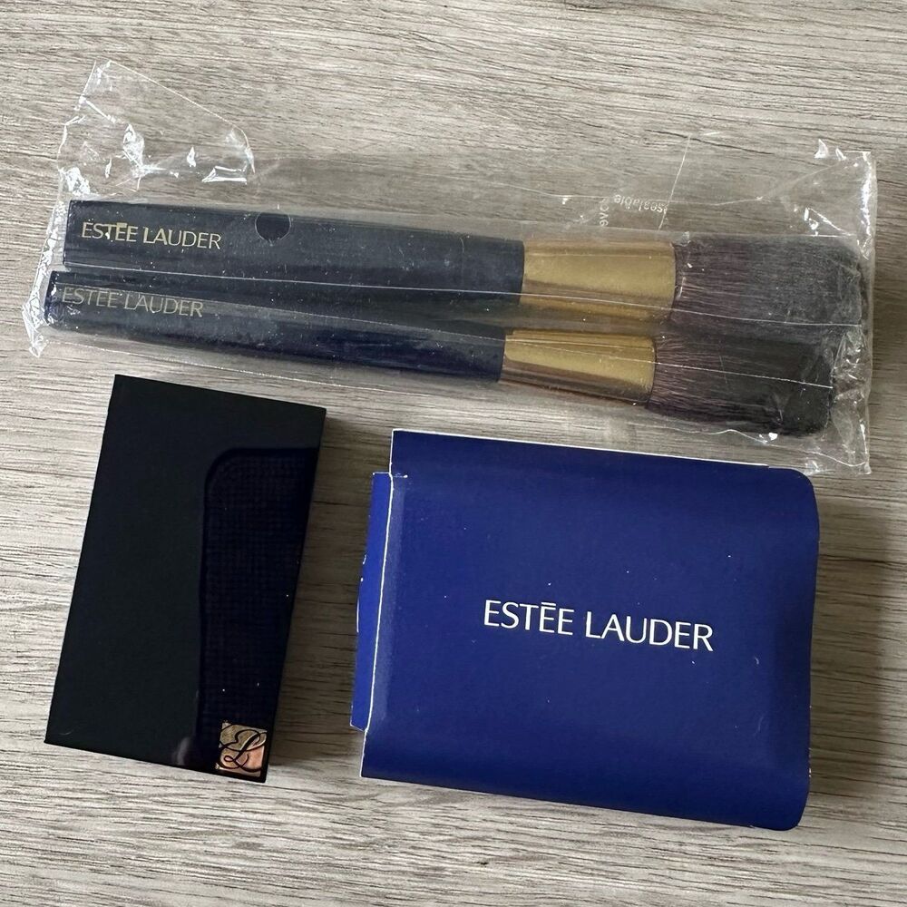 Estee Lauder Pure Color Eye Shadow Shade 35 Cinnamon - with Bonus Brushes